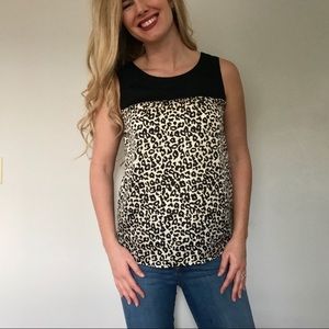 LOFT Leopard Print Blouse